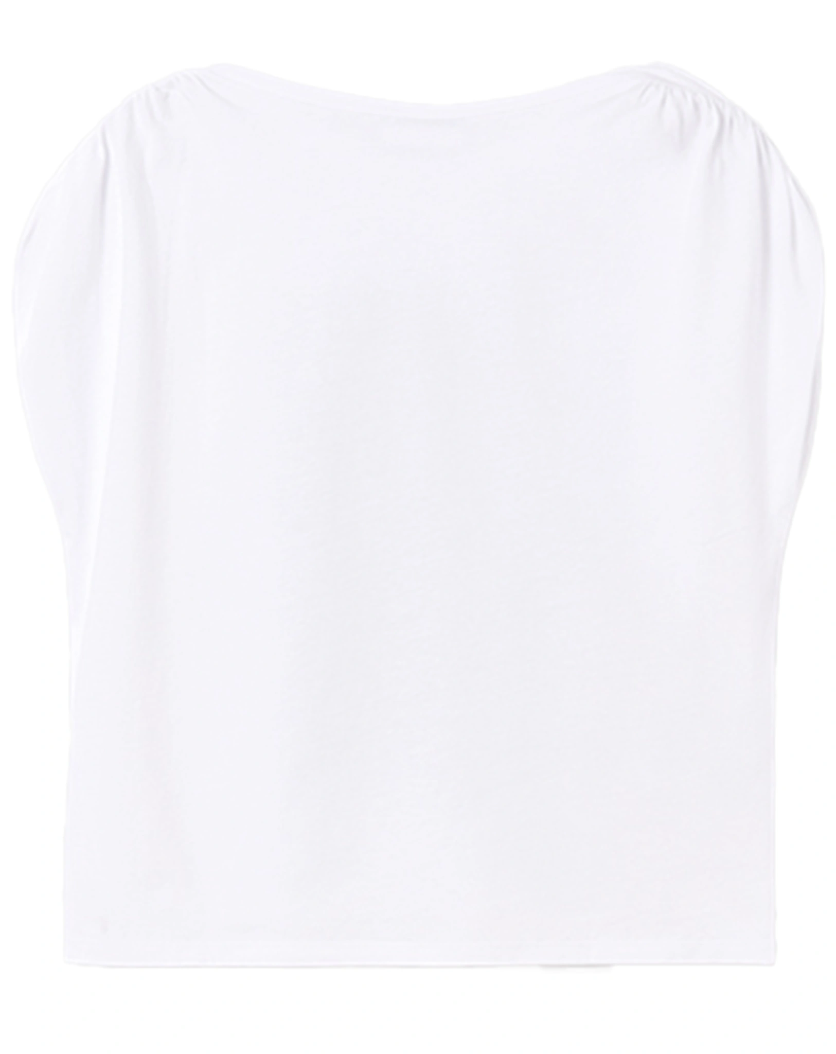 T-Shirt HOLLY GREEN ärmellos in weiß/minze