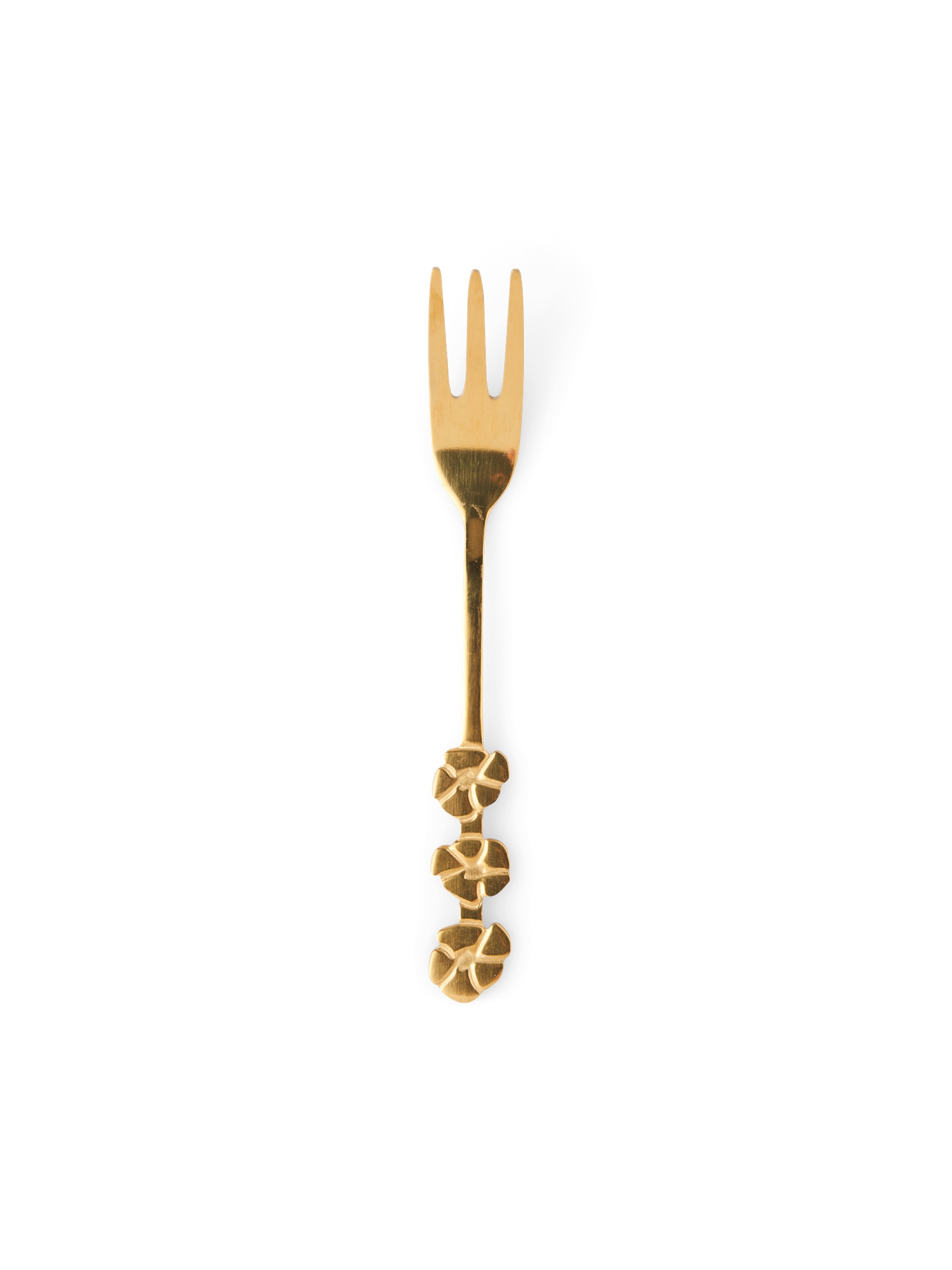 Gaffel | Rustfrit stål. 12,8 cm. | Brass