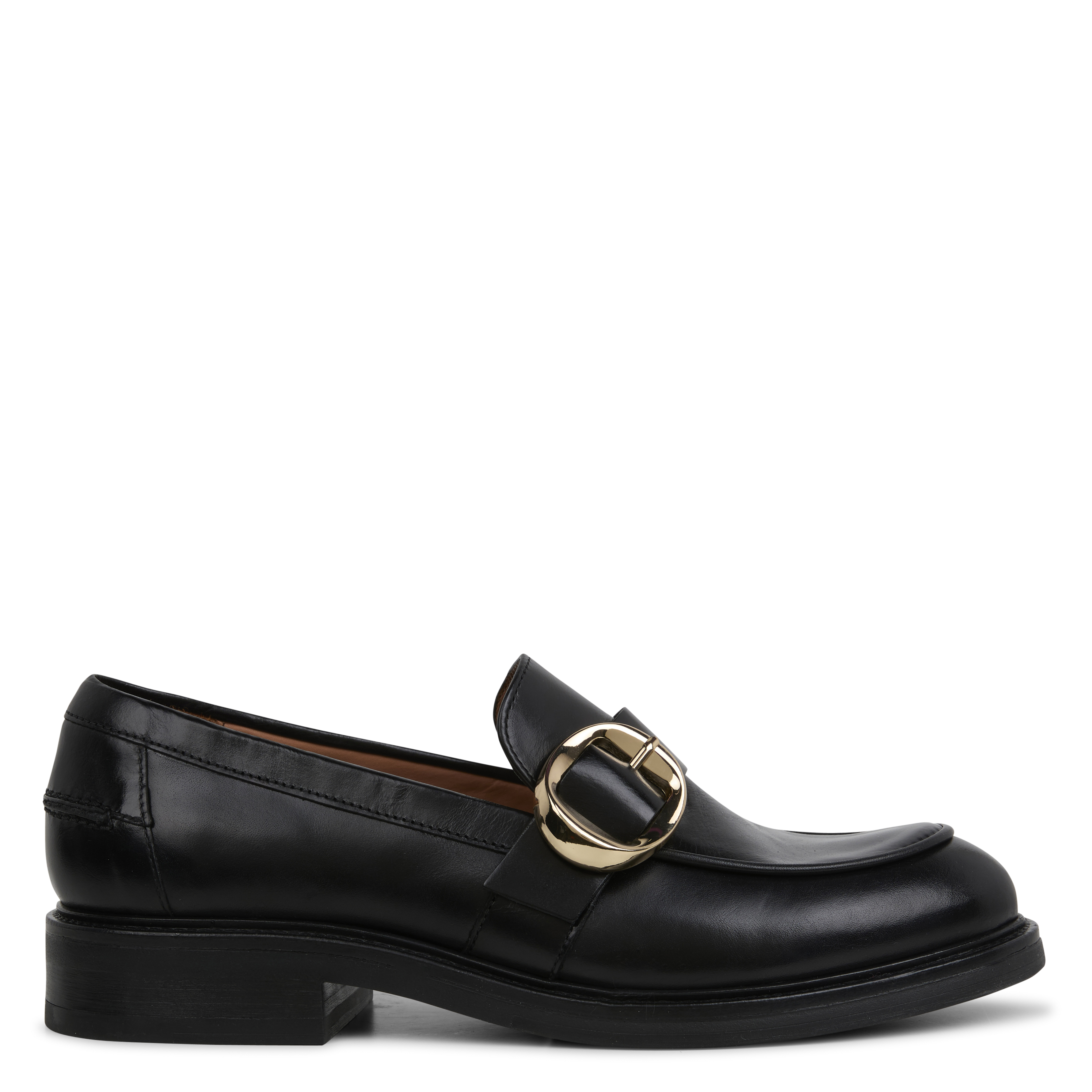 Mocassins en cuir | Noir
