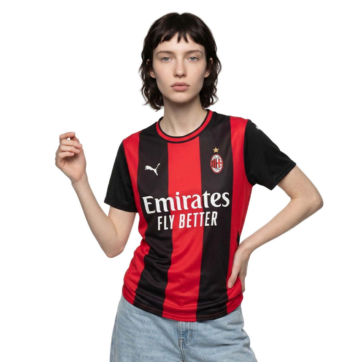 Camisola Puma AC Milan Primeiro equipamento 2026-2027 Mulher