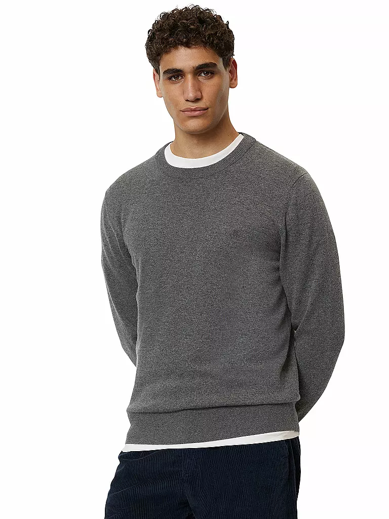 MARC O'POLO Pullover grau