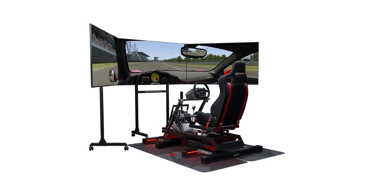 Next Level RacingGTtrack Simulator Cockpit racing simulator  (Zwart)