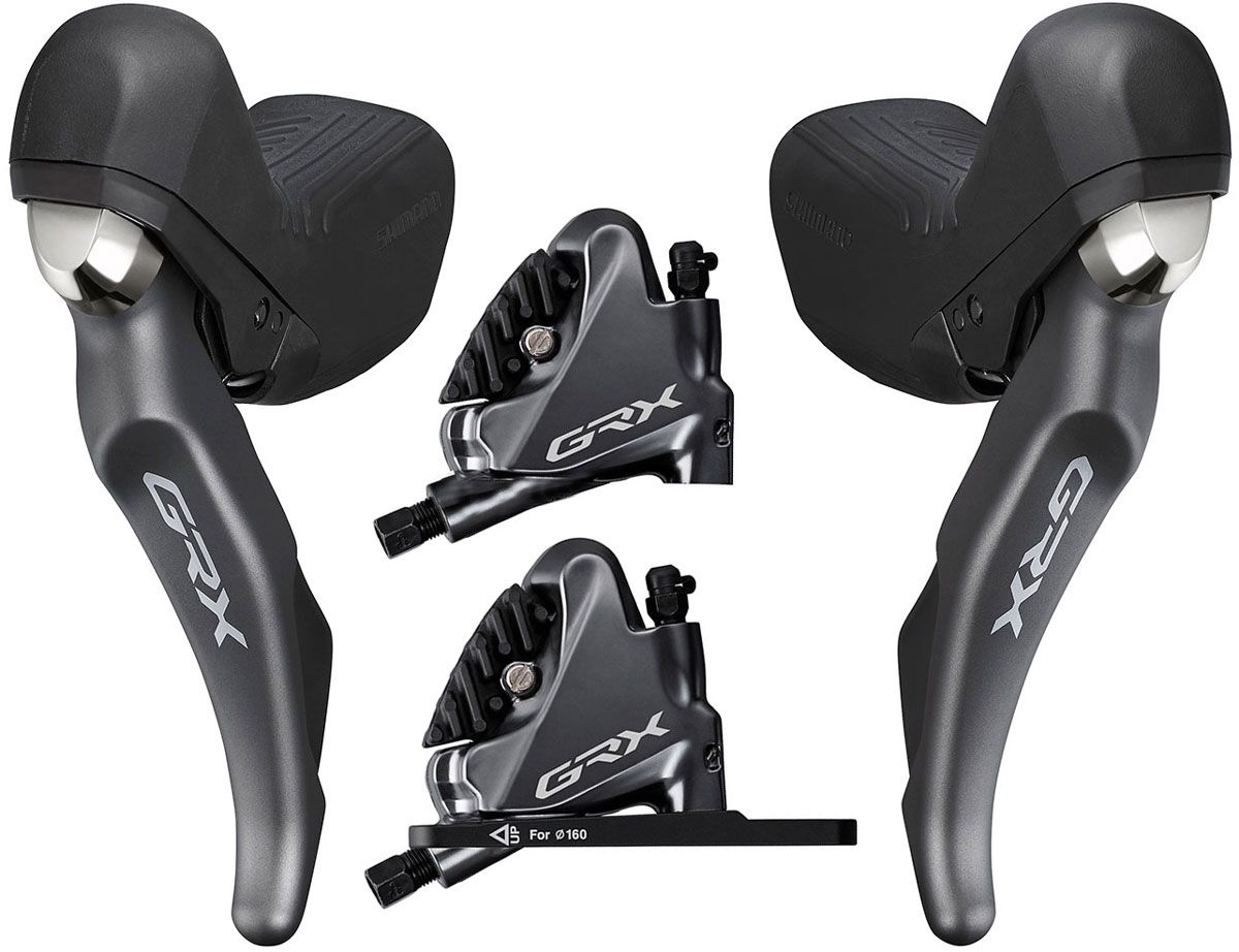 Shimano GRX ST-RX810+BR-RX810 2x11-fach Scheibenbremsen-Set kaufen | Bike-Discount