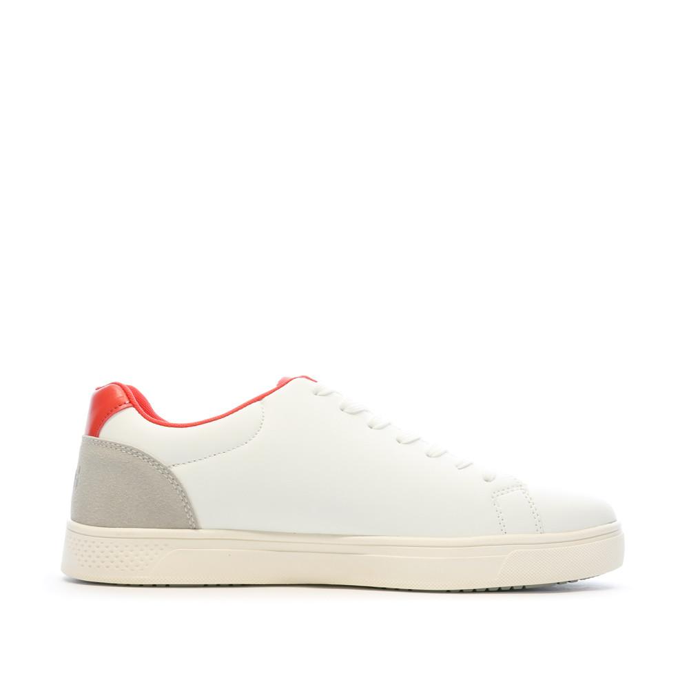 Teddy Smith Baskets Blanches/Rouge Homme Teddy Smith 1642