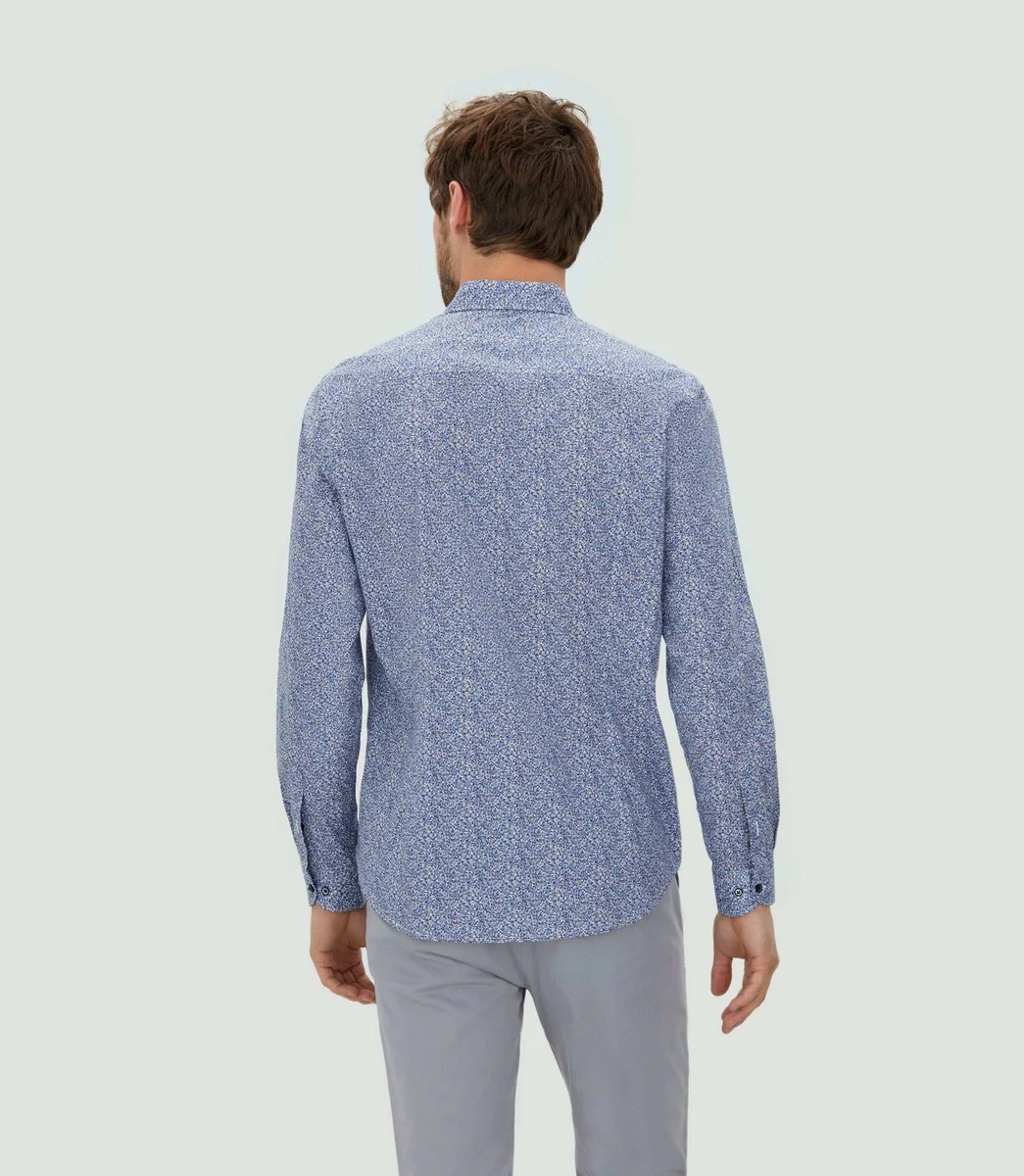 Chemises casual bleu ciel 