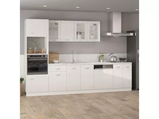 Armoire suspendue Blanc brillant 39,5x31x60cm Bois d'ingénierie