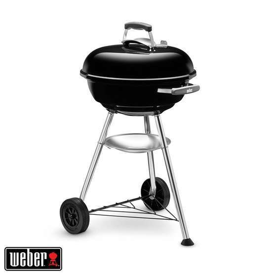 Barbecue à charbon KETTLE CHARCOAL GRILL acier émaillé noir - D.47 cm