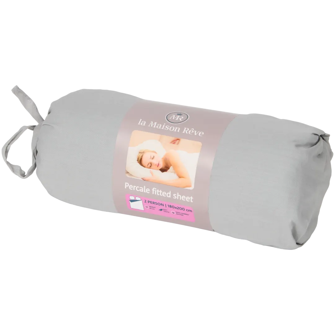 Drap-housse en percale de coton La Maison Rêve