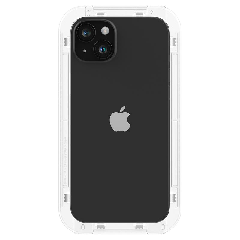 (2er Set) iPhone 16 / 15 Glas Tr EZ Fit Panzer Glas Case Friendly   Montagerahmen (AGL06903)