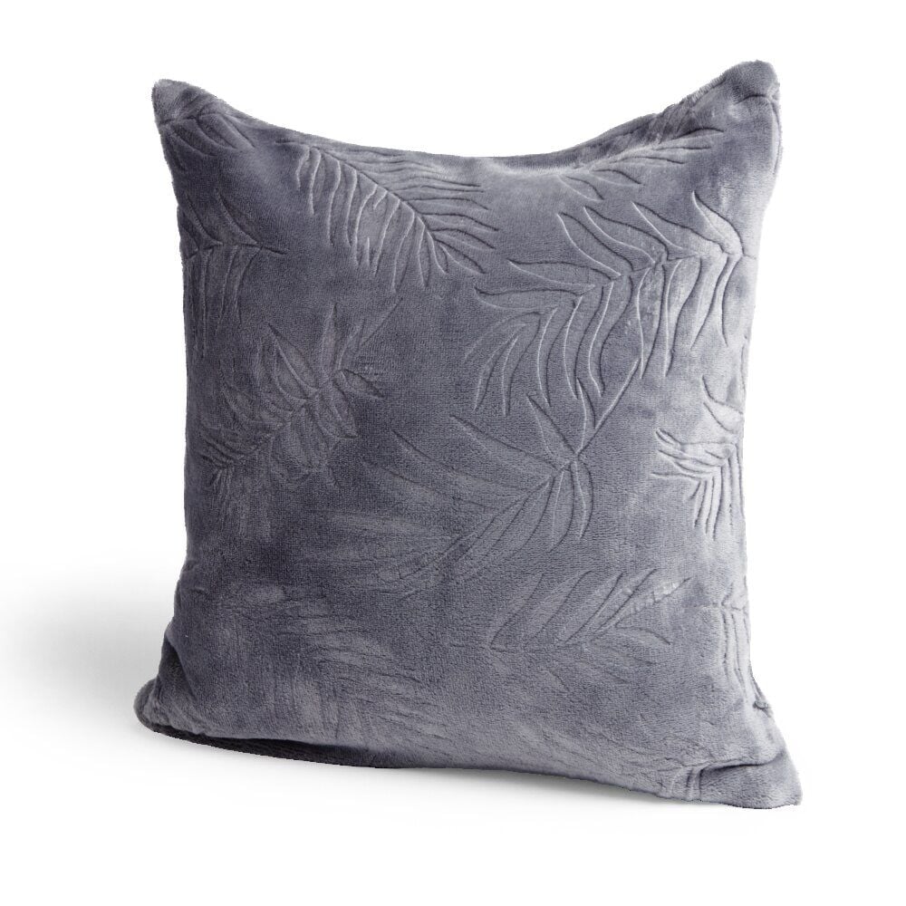 Housse de coussin gaufré 40x40cm polyester 240g/m² - 3 coloris