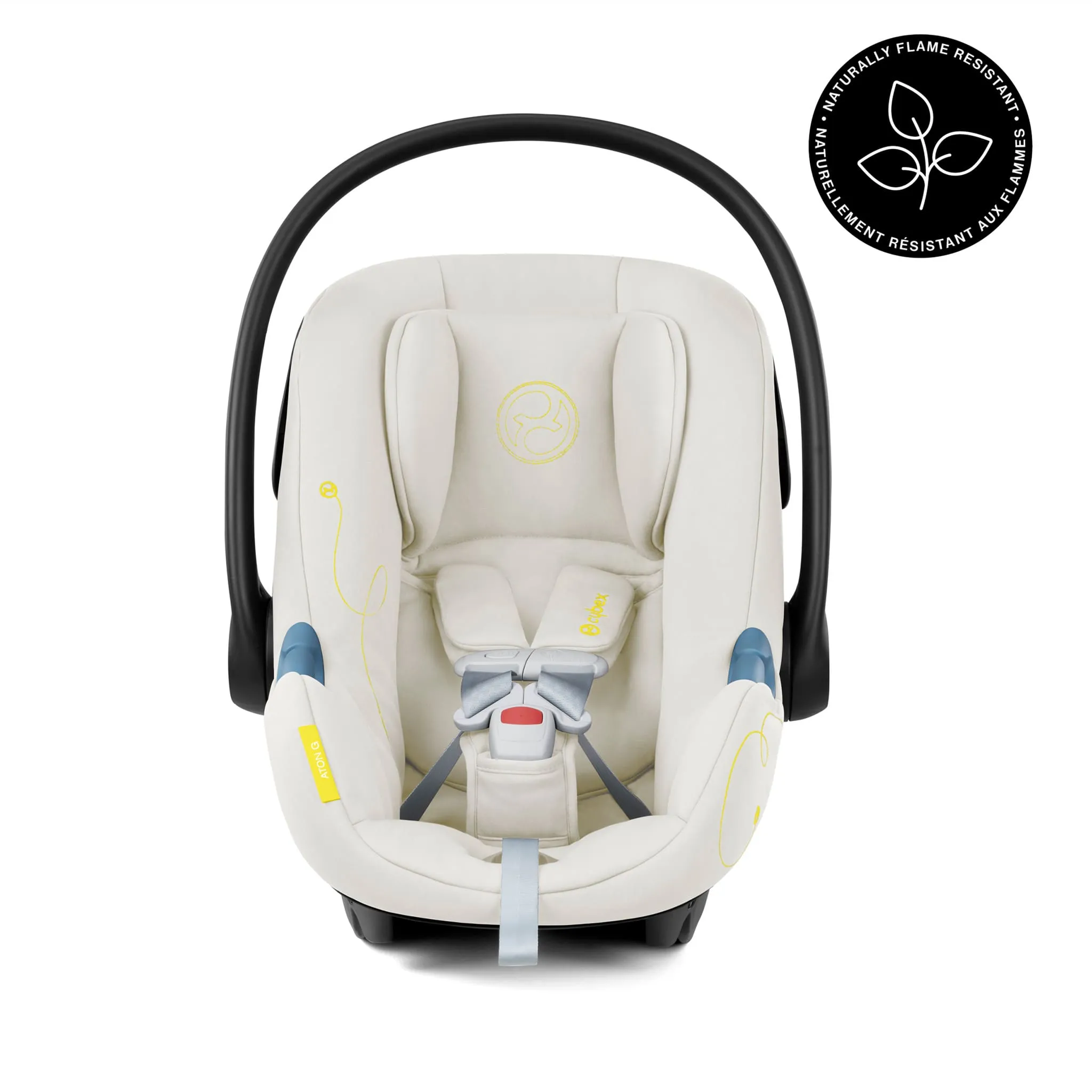 Cybex Siège d'Auto Aton G Swivel - Seashell Beige