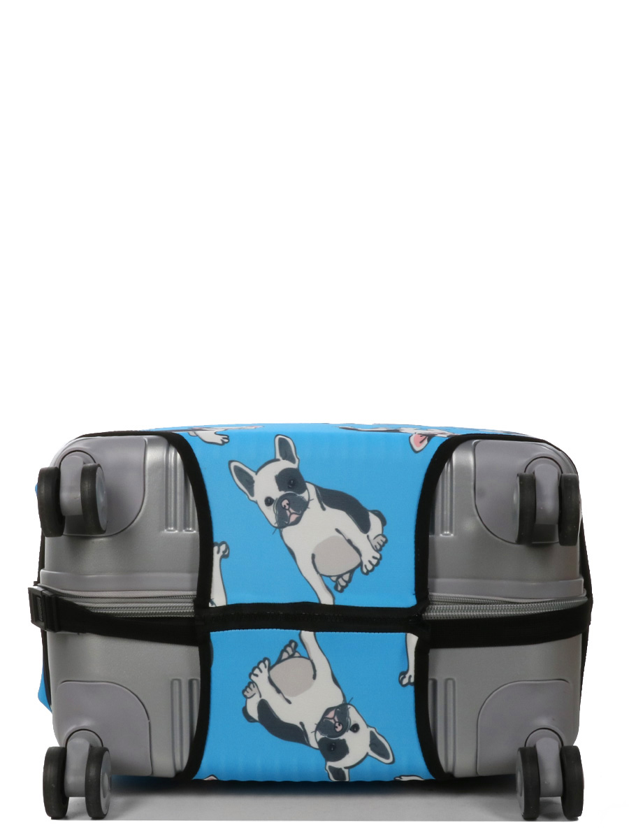 Housse de valise Periea Blue with Dogs M