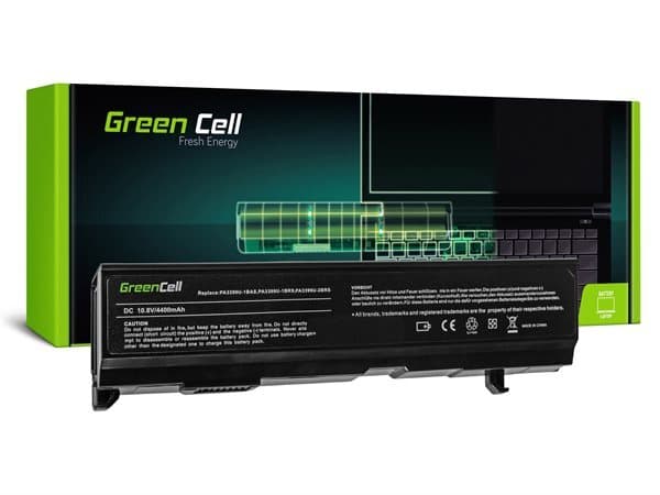 Green Cell laptopbatteri til Toshiba Satellite A80 A100 A105 M40 M50