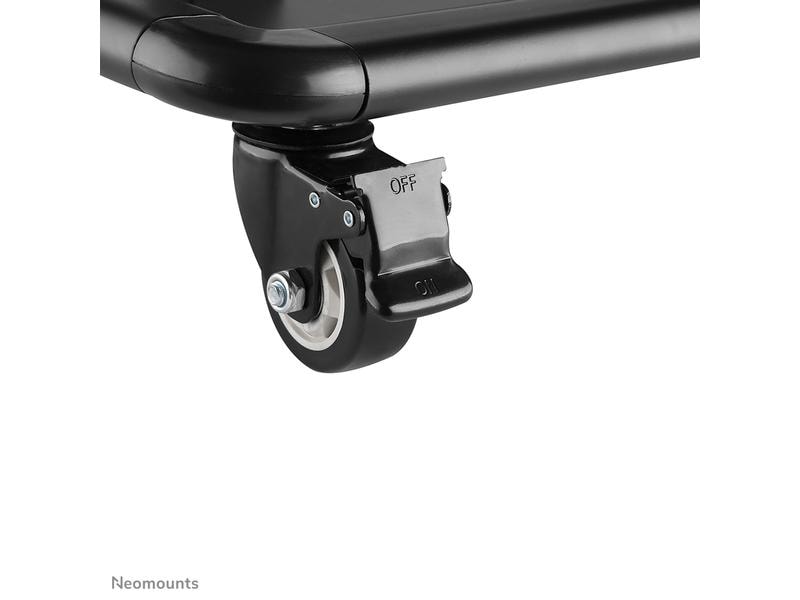 NEOMOUNTS TV-Trolley NS-M4000BLACK Schwarz Neomounts NS-M4000BLACK / Mobiler Bodenständer für Flachbild-Fernseher bis 105