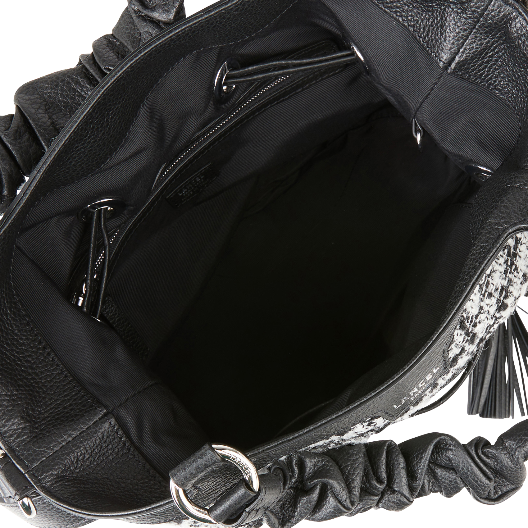 PREMIER FLIRT M - Sac seau en cuir | Blanc
