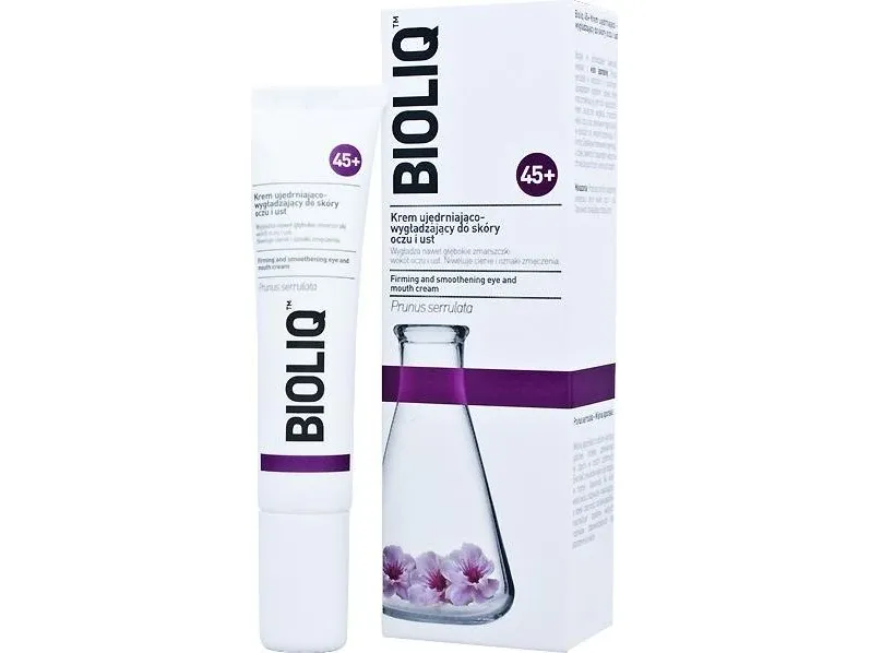 BIOLIQ_Dermo firming and smoothing cream for eyes and lips 45  Japanese Cherry extract 15ml