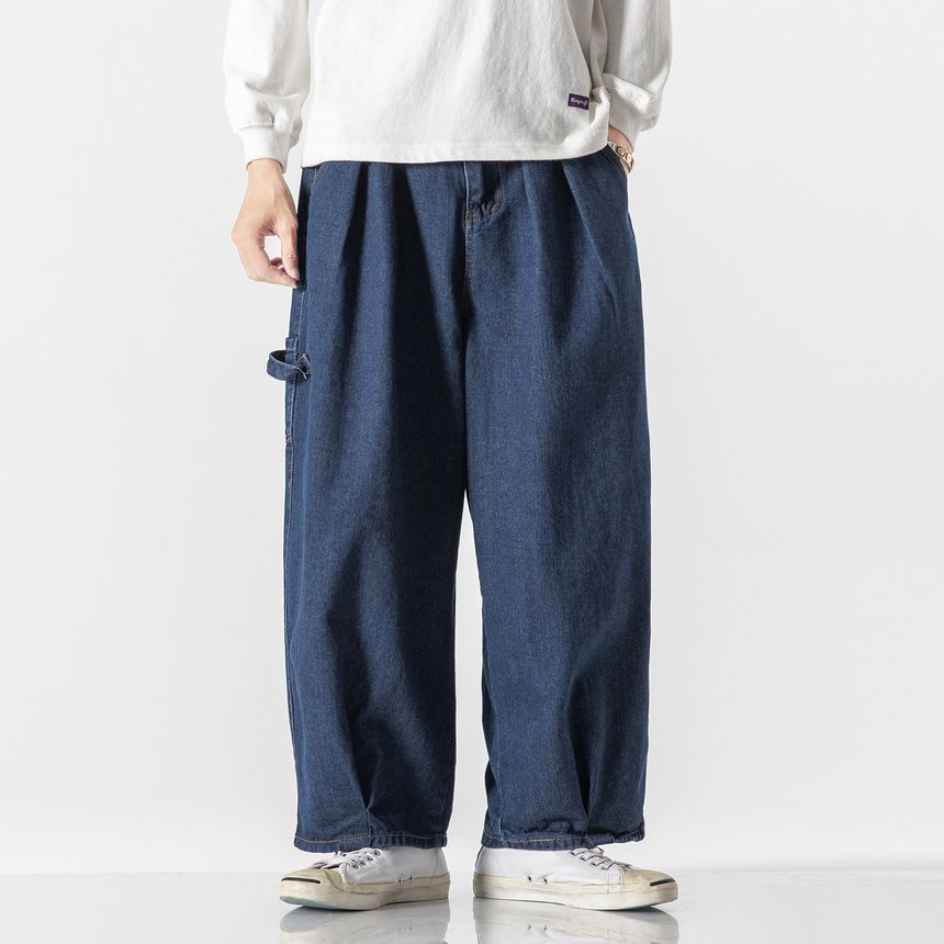 Aozora - Baggy jeans met middelhoge taille