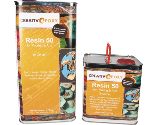CreativEpoxy Resin 50 giethars 6750 g