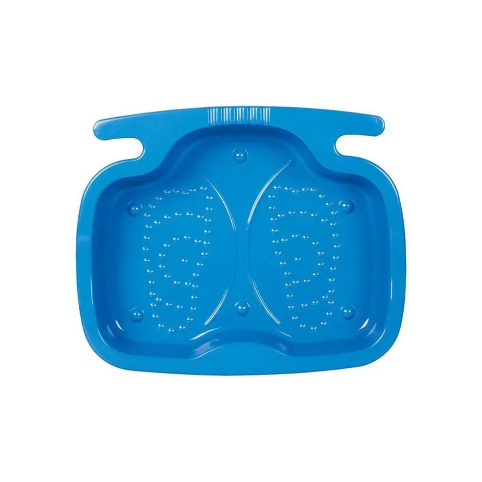Intex kinderzwembad - blauw - inclusief voetenbadje - 147 cm