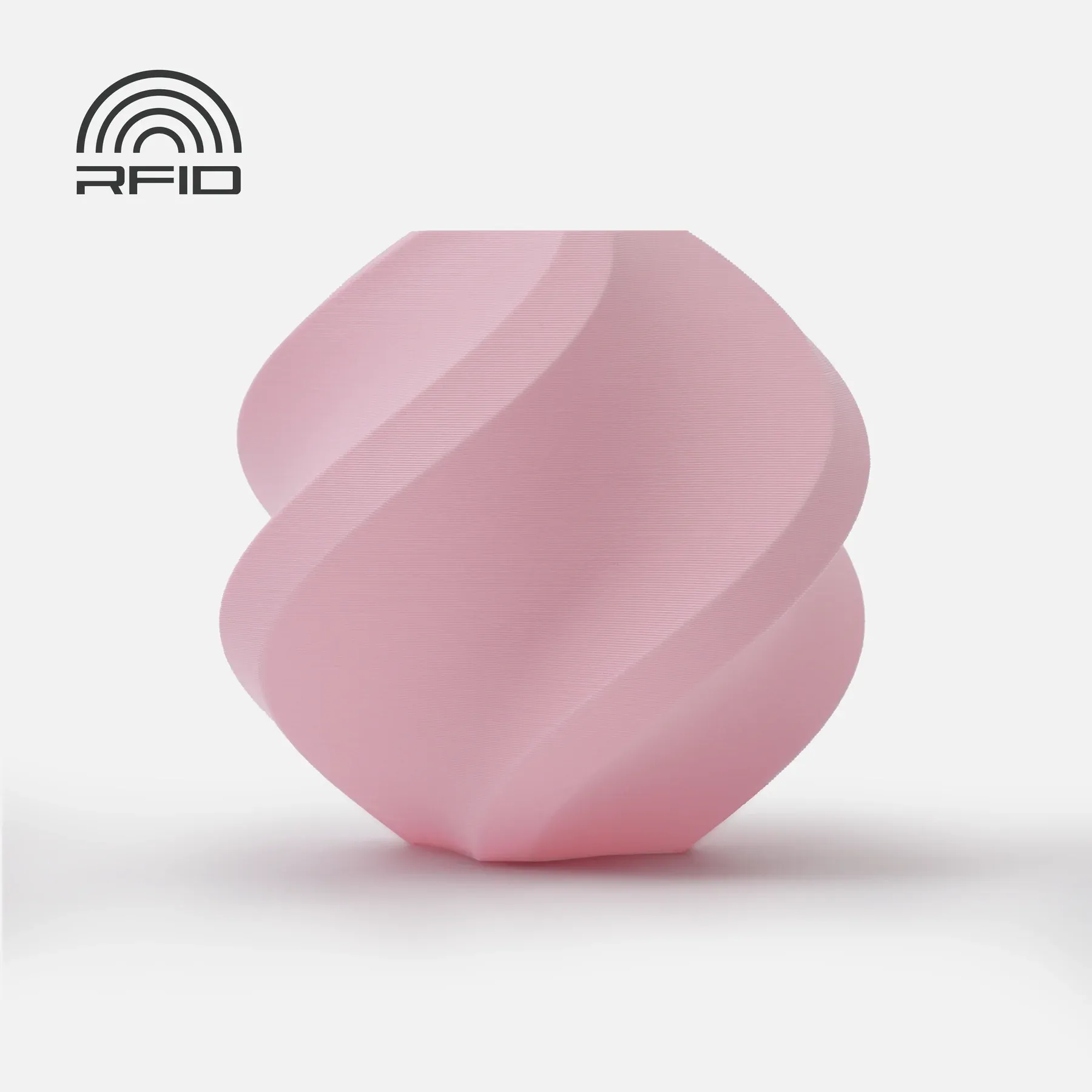 Bambu Lab  PLA Matte Sakura Pink, Refill (1.000 g)    Leicht zu druckendes PLA mit mattem Finish in Pink