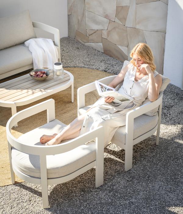Dehner Lounge Altea, 4-teilig