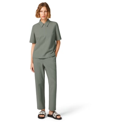 Damen-Poloshirt, Grün