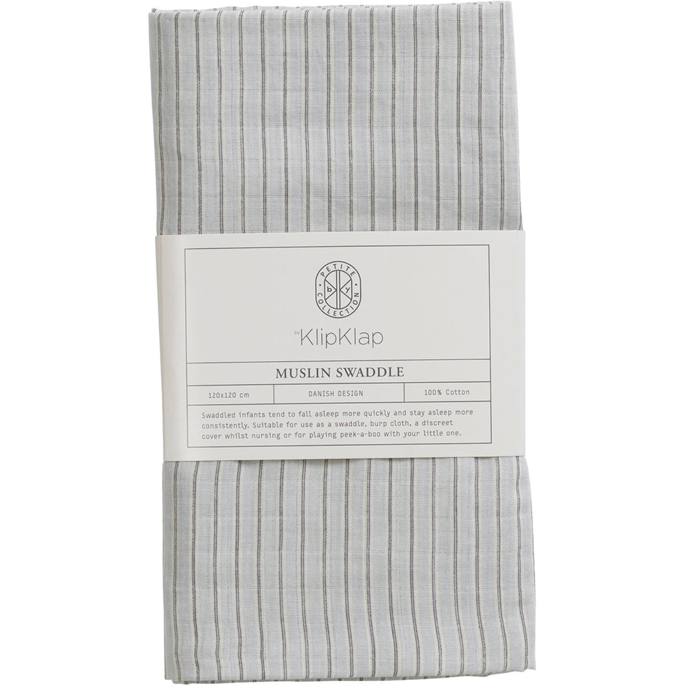 Køb by KlipKlap Moon Grey Alfred Stripe Svøb