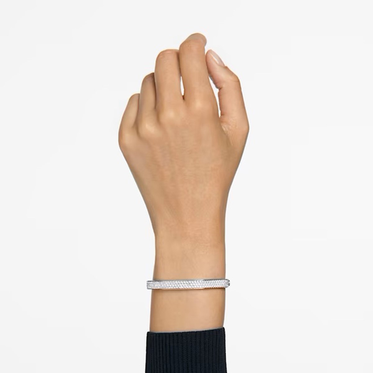Bracelet Jonc Swarovski Dextera argentéTaille M