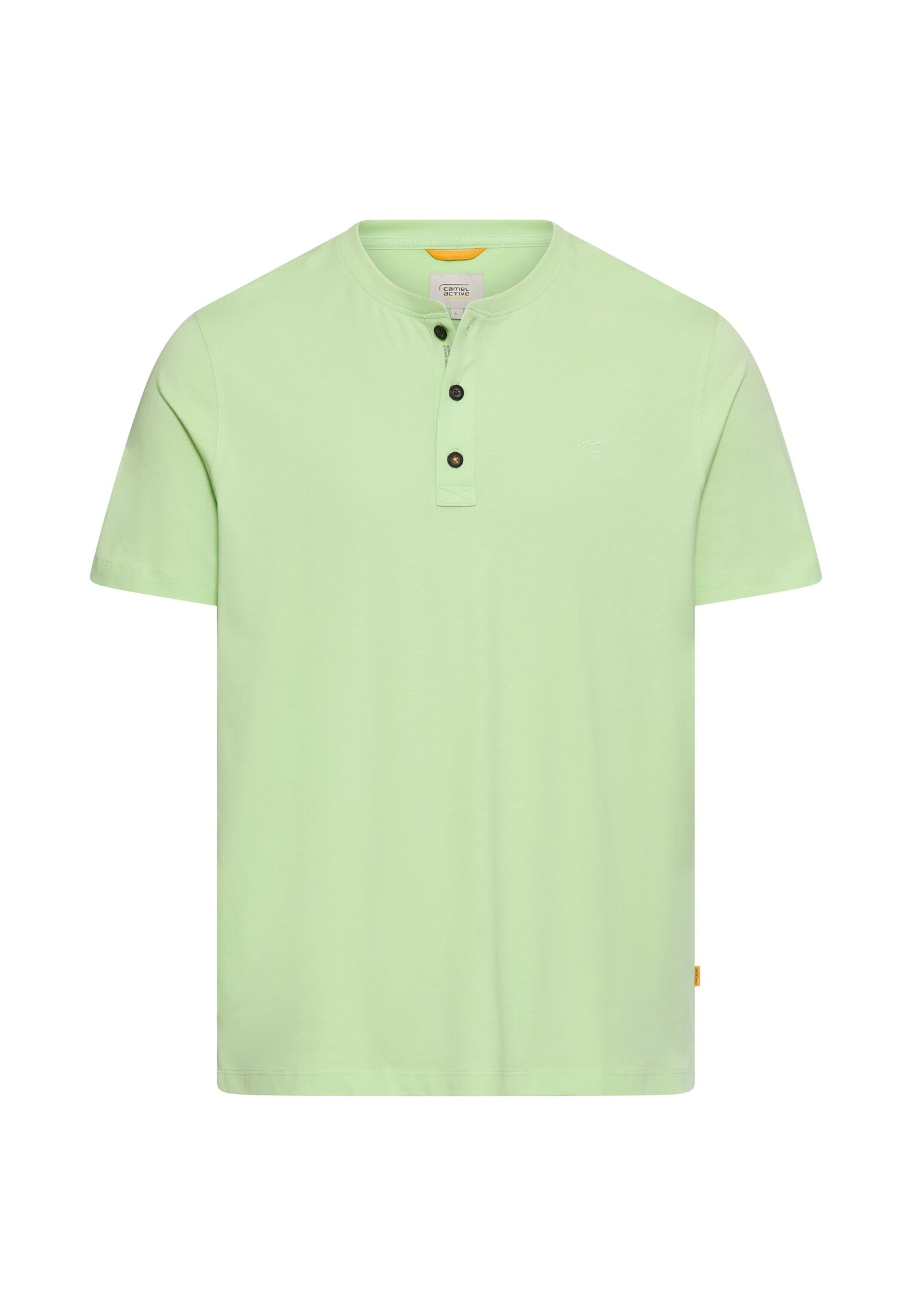 camel active Henleyshirt mit Knopfverschluss
