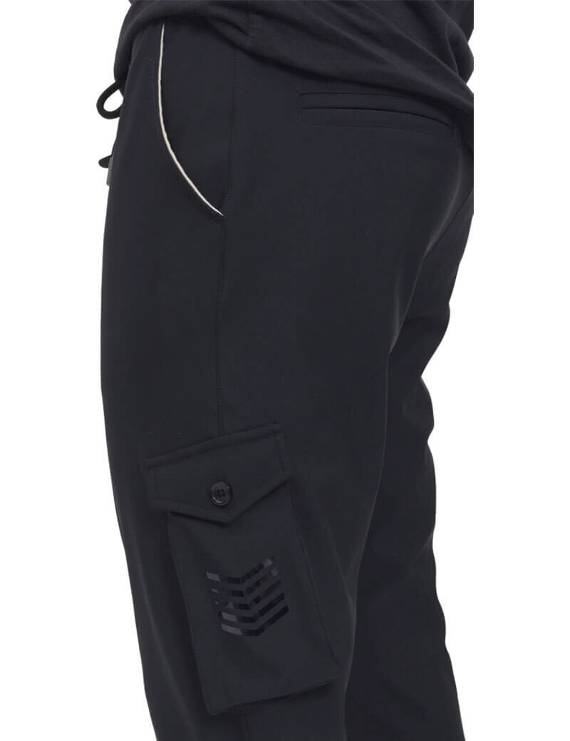 HBT PANTALON CARGO HOMME CHRIS NOIR
