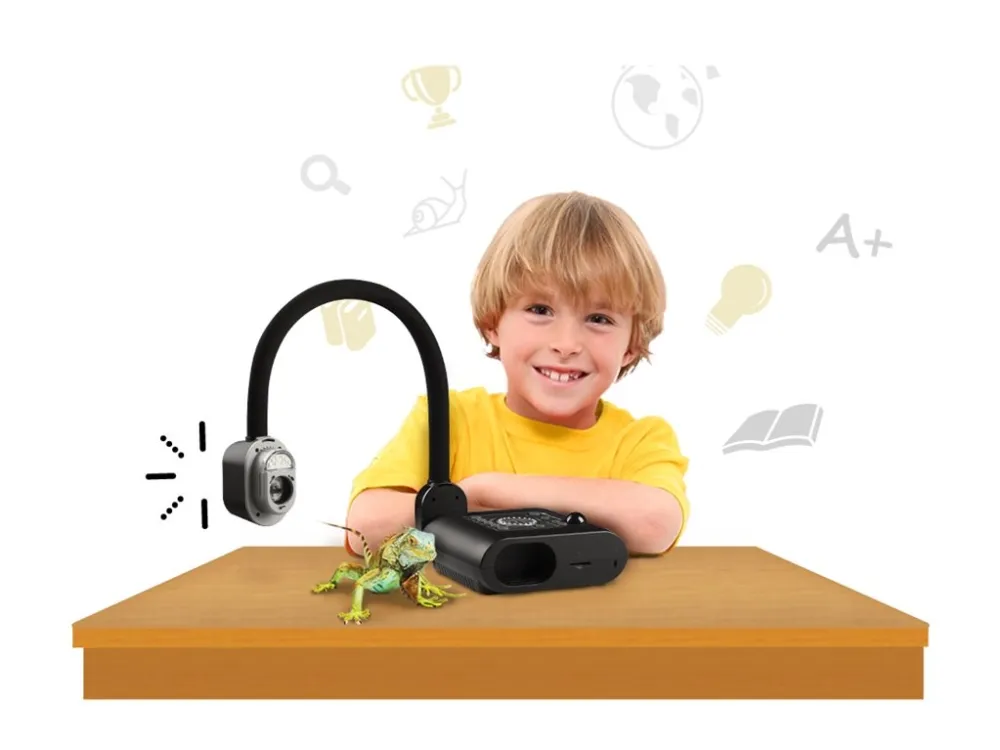 AVer AVerVision F50  - Digitalkamera for dokumenter - farve - 13.000.000 pixel - 1000 TVL - audio - VGA, HDMI - USB 2.0