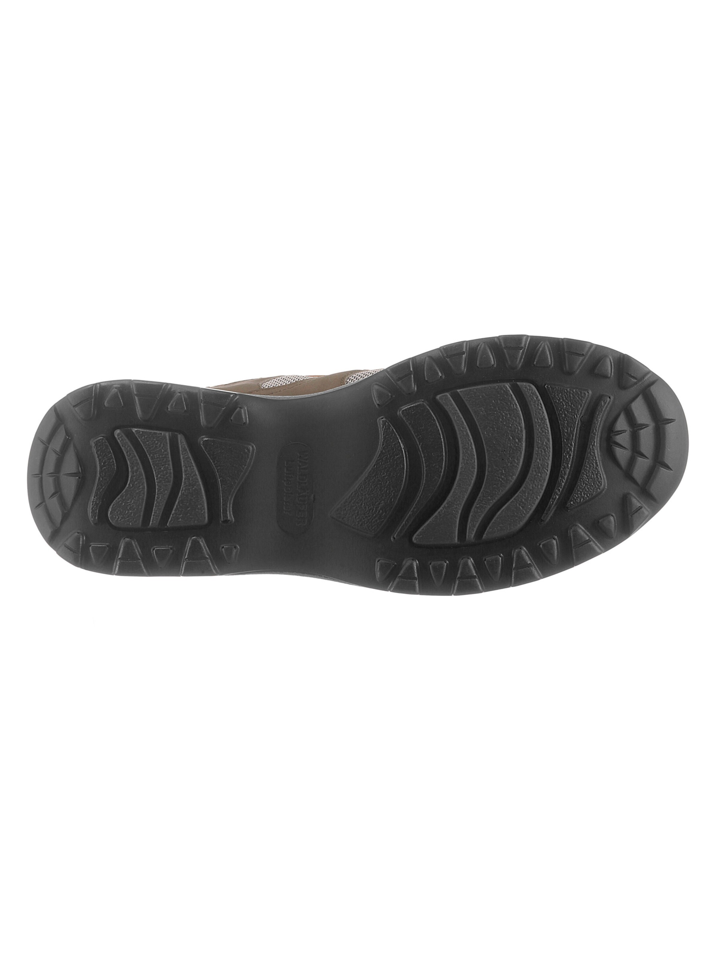 Waldläufer Schnürschuh in khaki-camel
