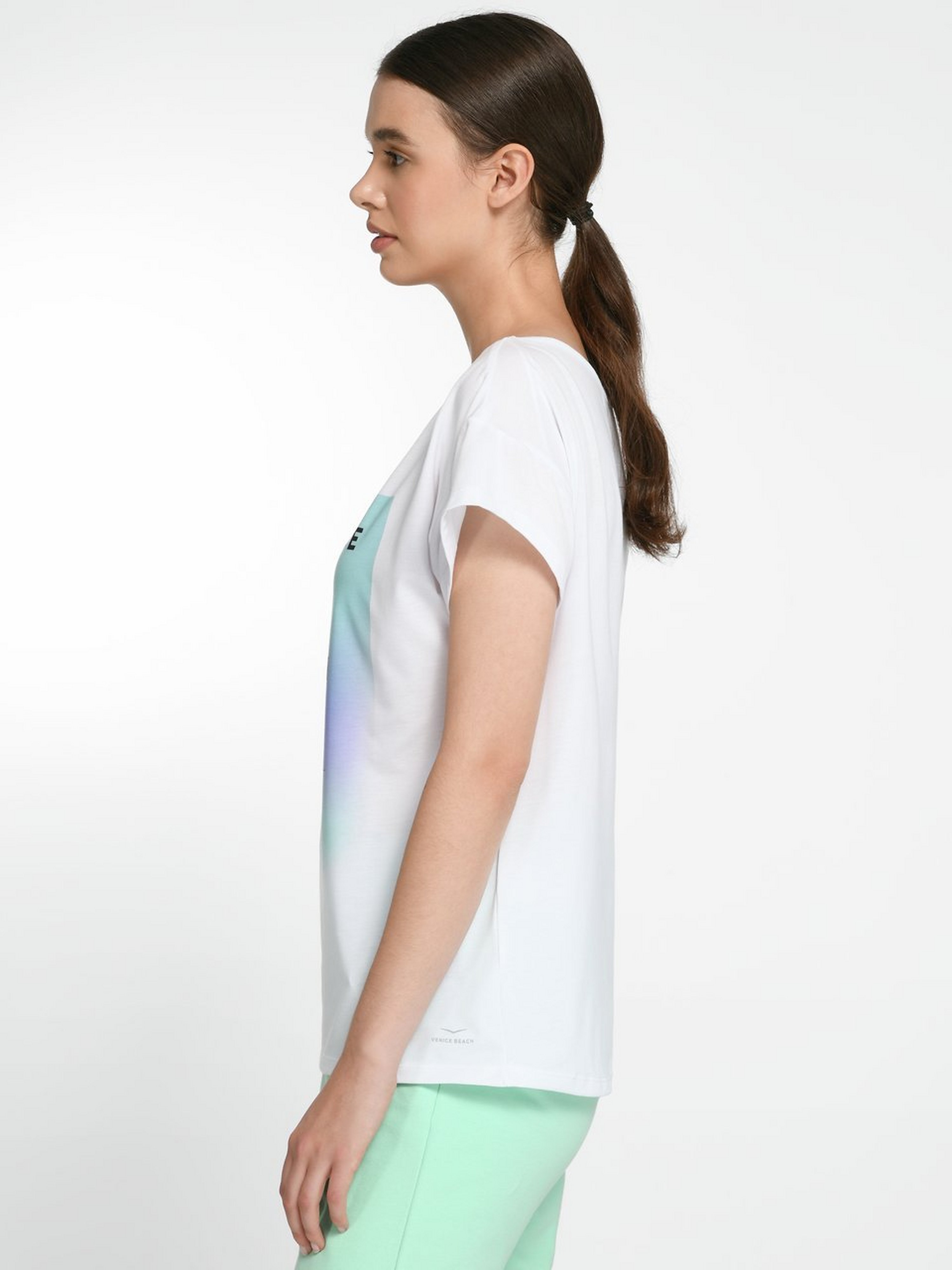 Rundhals-Shirt
