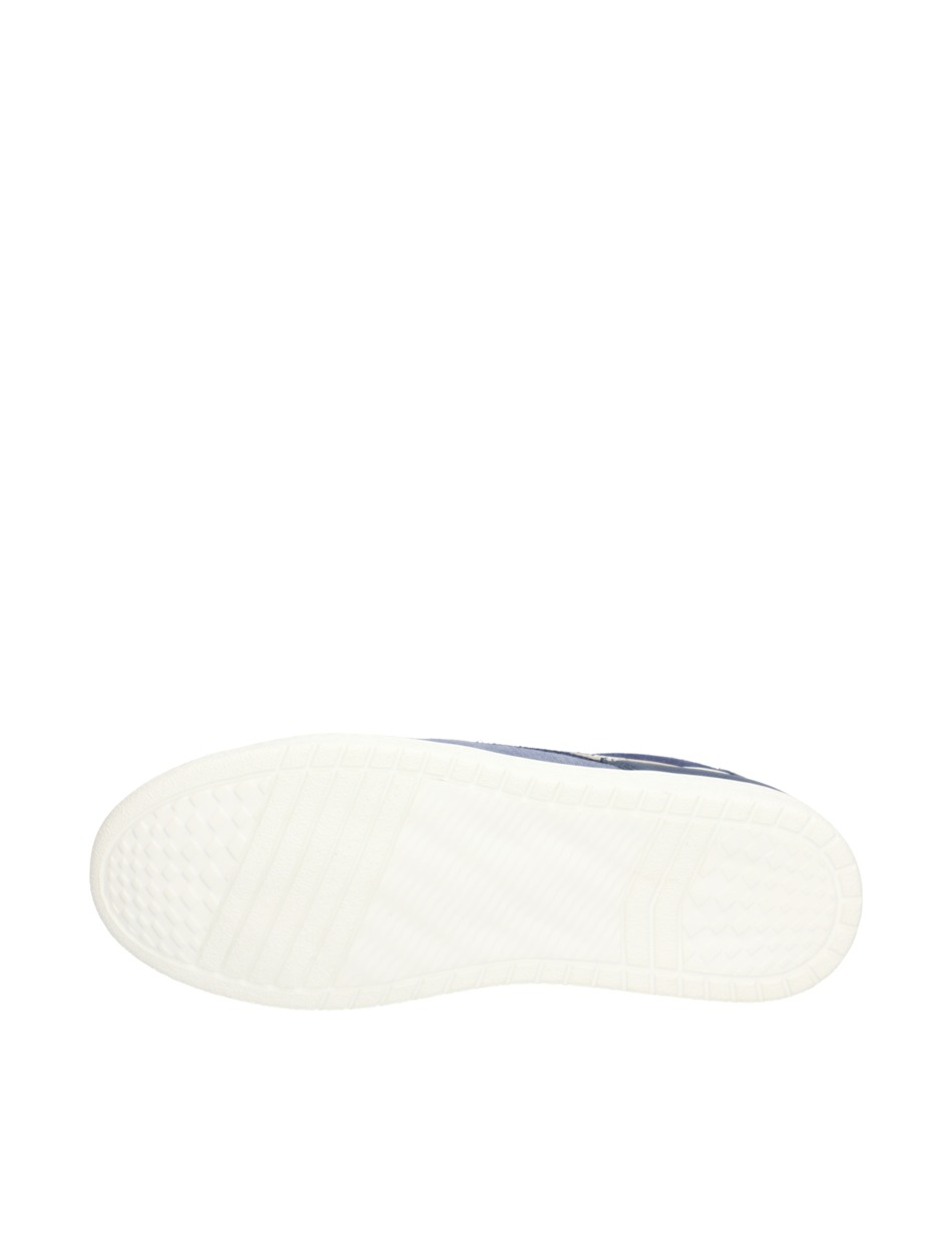 Lederkombination Sneaker