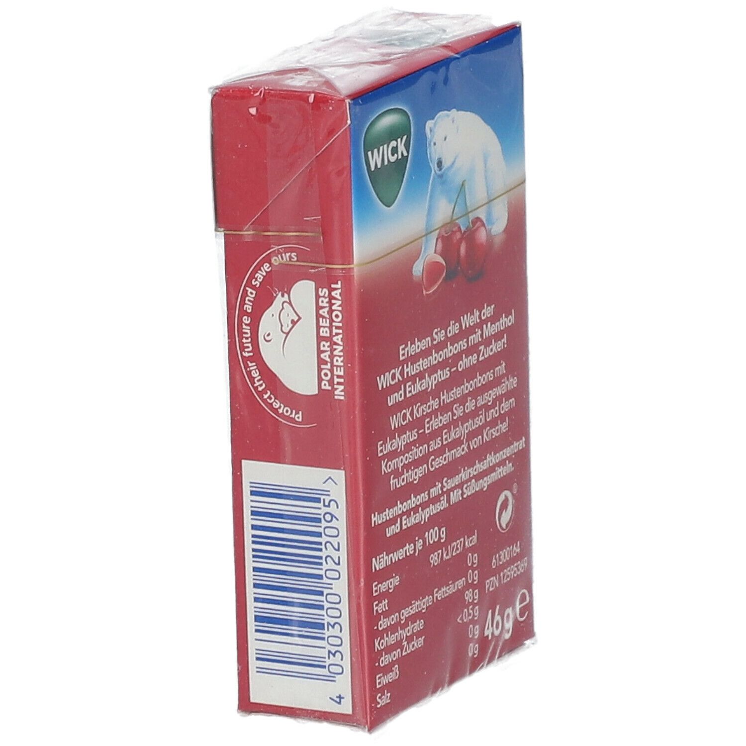 WICK Kirsche & Eukalyptus ohne Zucker