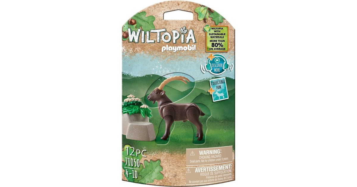 PLAYMOBILWiltopia - Steenbok Constructiespeelgoed  (71050)