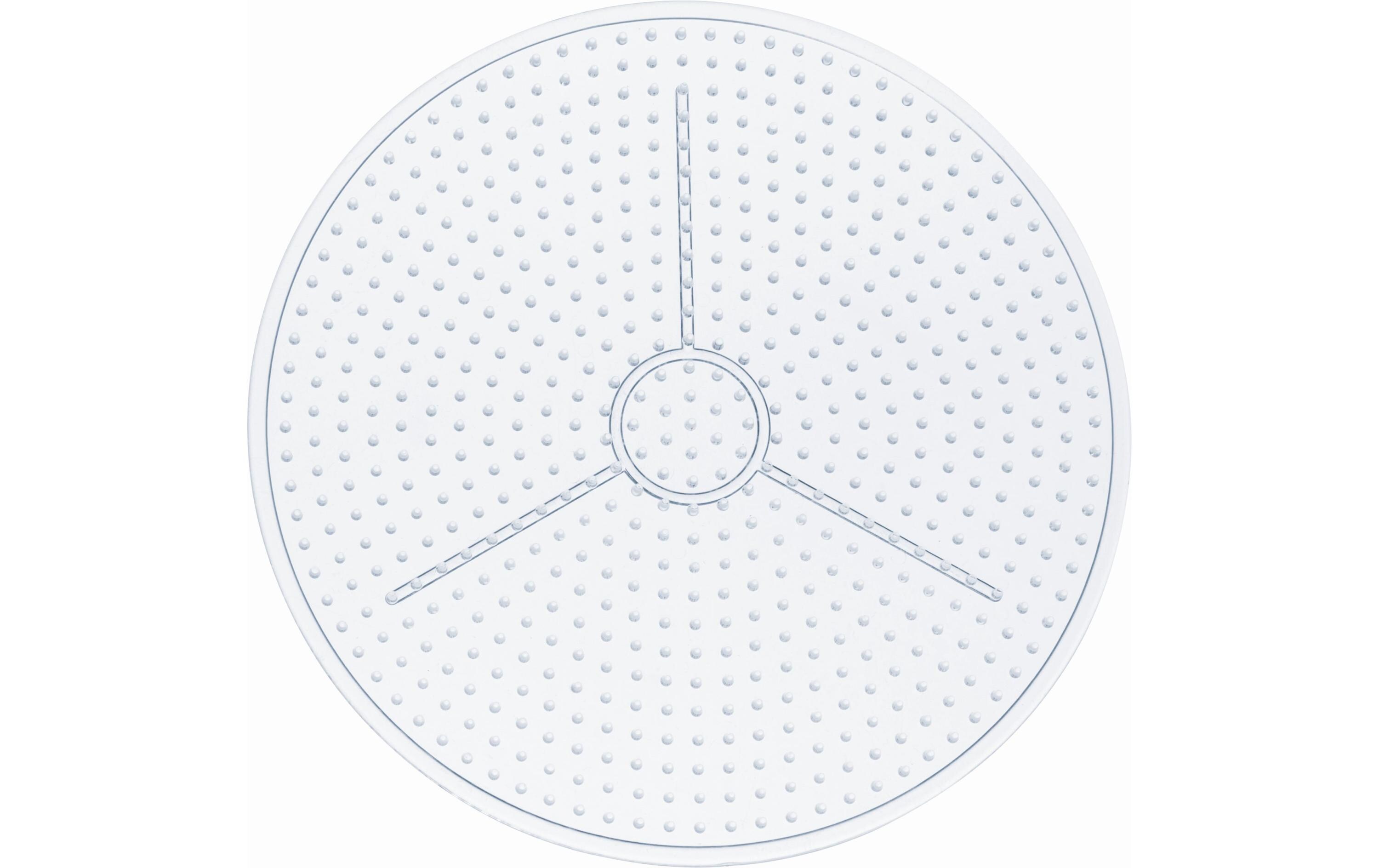Bügelperlen Platten Stiftplatten-Set WeissSteckplatten-Set, 3 Stück