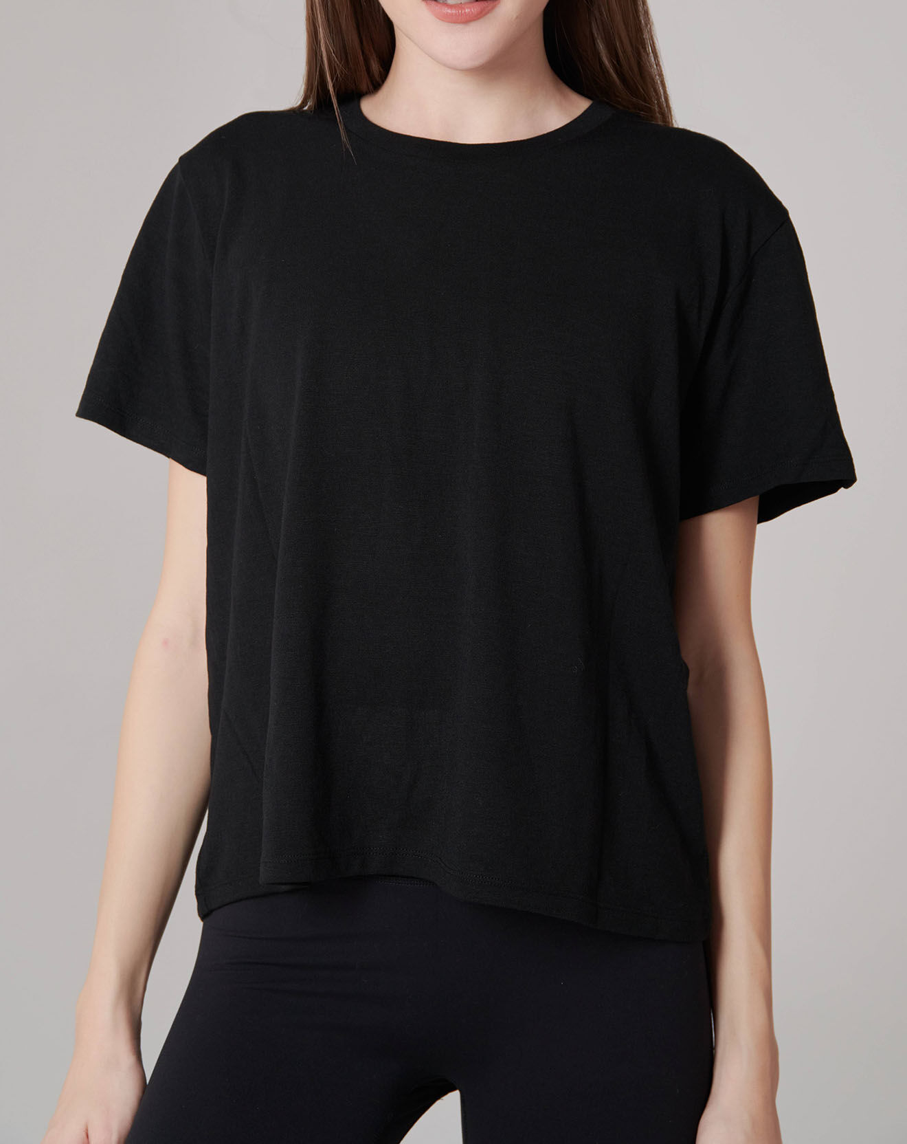 Onamaste T-Shirt Coton noir