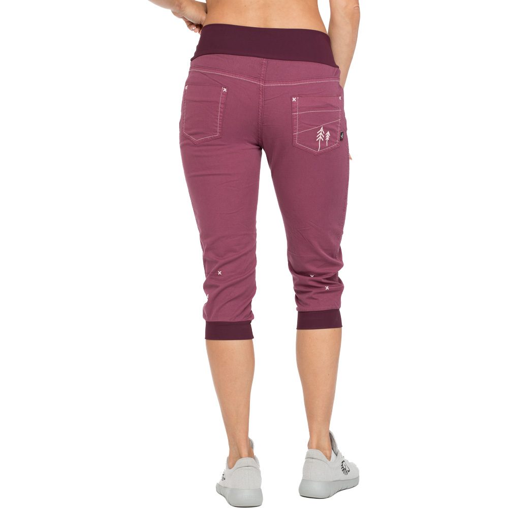 Chillaz Fuji 2.0 3/4 Kletterhose Damen dark bordeaux