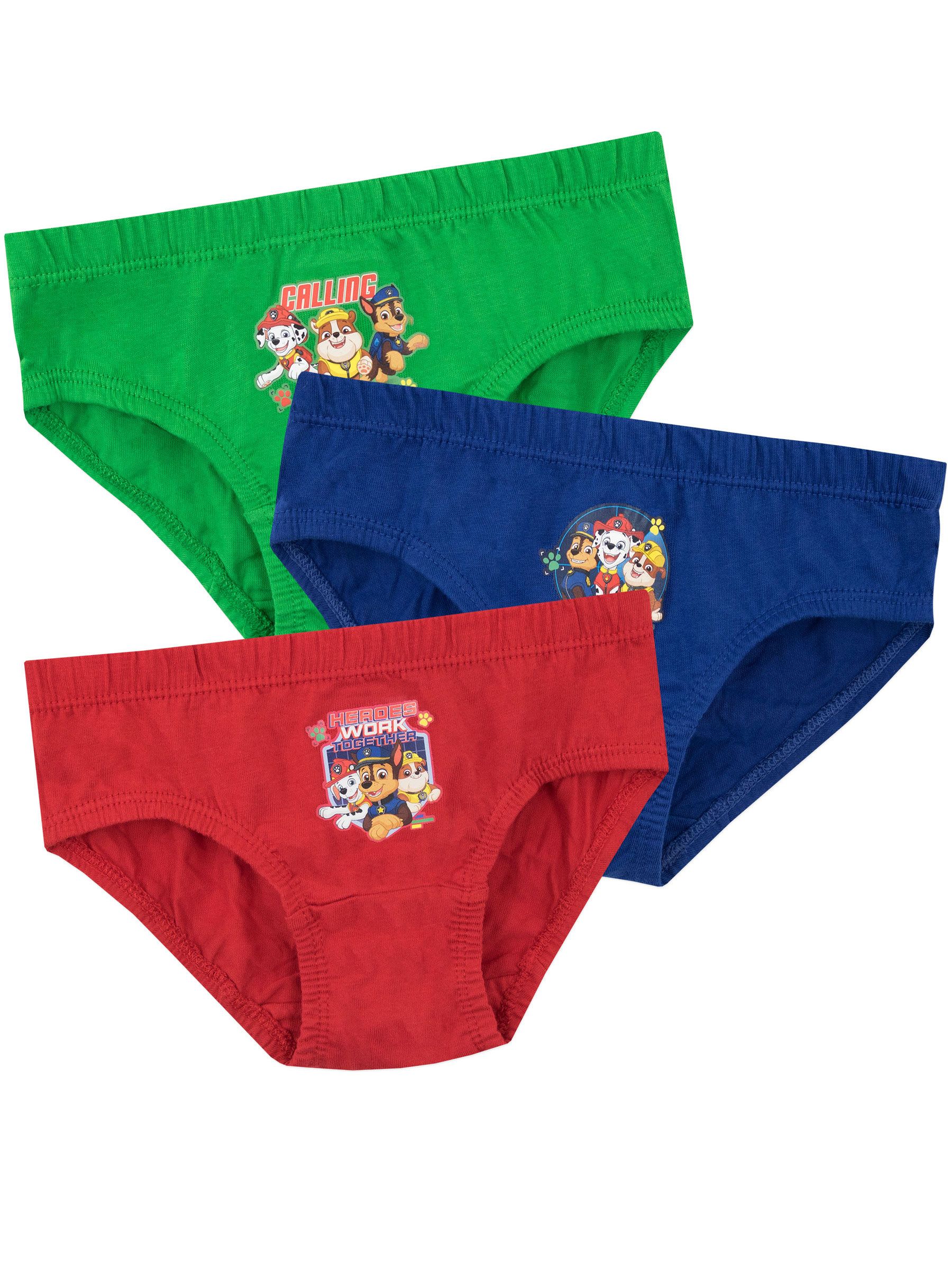 Personage Paw Patrol 100% katoenen onderbroeken, set van 3