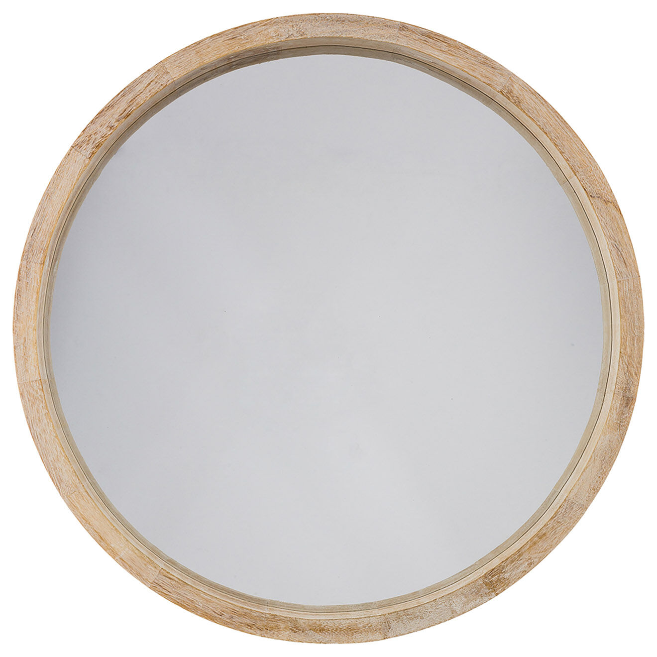Atmosphera Miroir Olav beige - D.52x5 cm