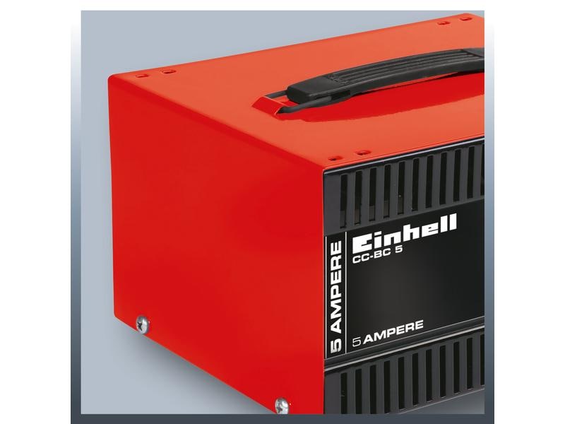 Einhell Automotive Batterieladegerät CC-BC 5 Ladegerät für Bleisäure-Batterien 12 Volt