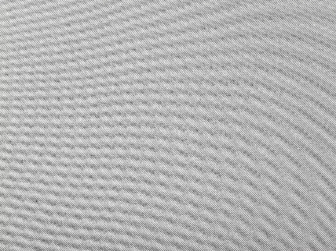 Canapé d'angle réversible et convertible en tissu et simili gris clair GIANY II