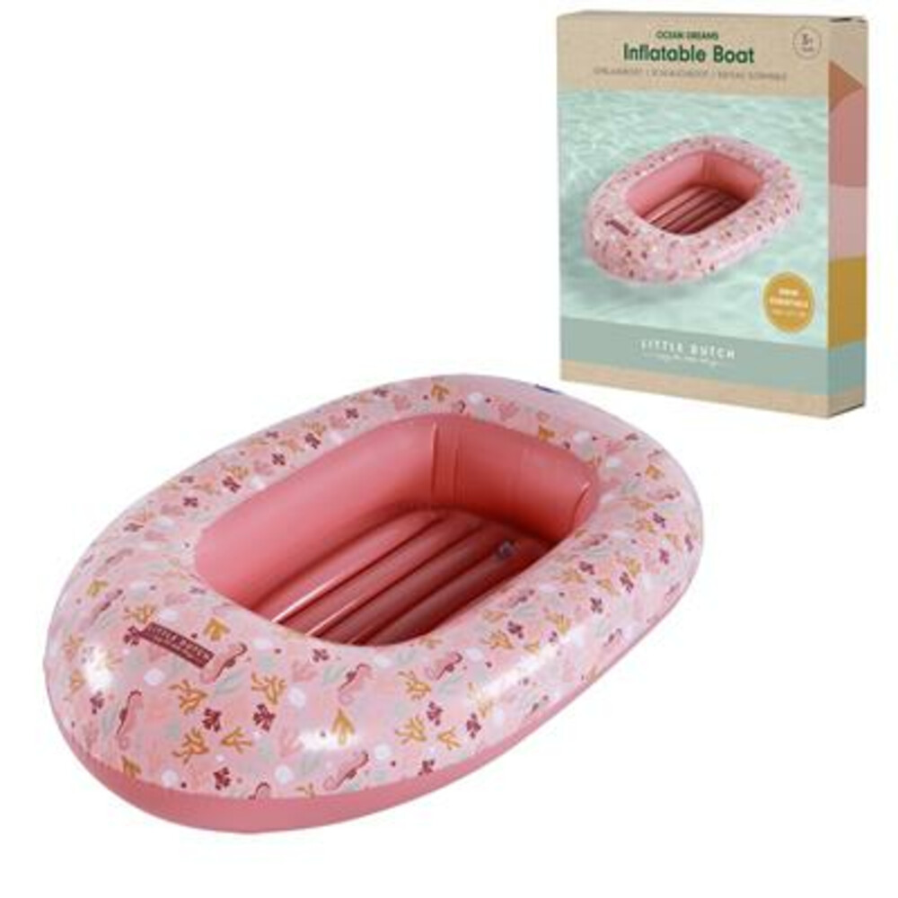 Little Dutch Boot Blauw 100 x 67 cm Ocean Dreams Roze