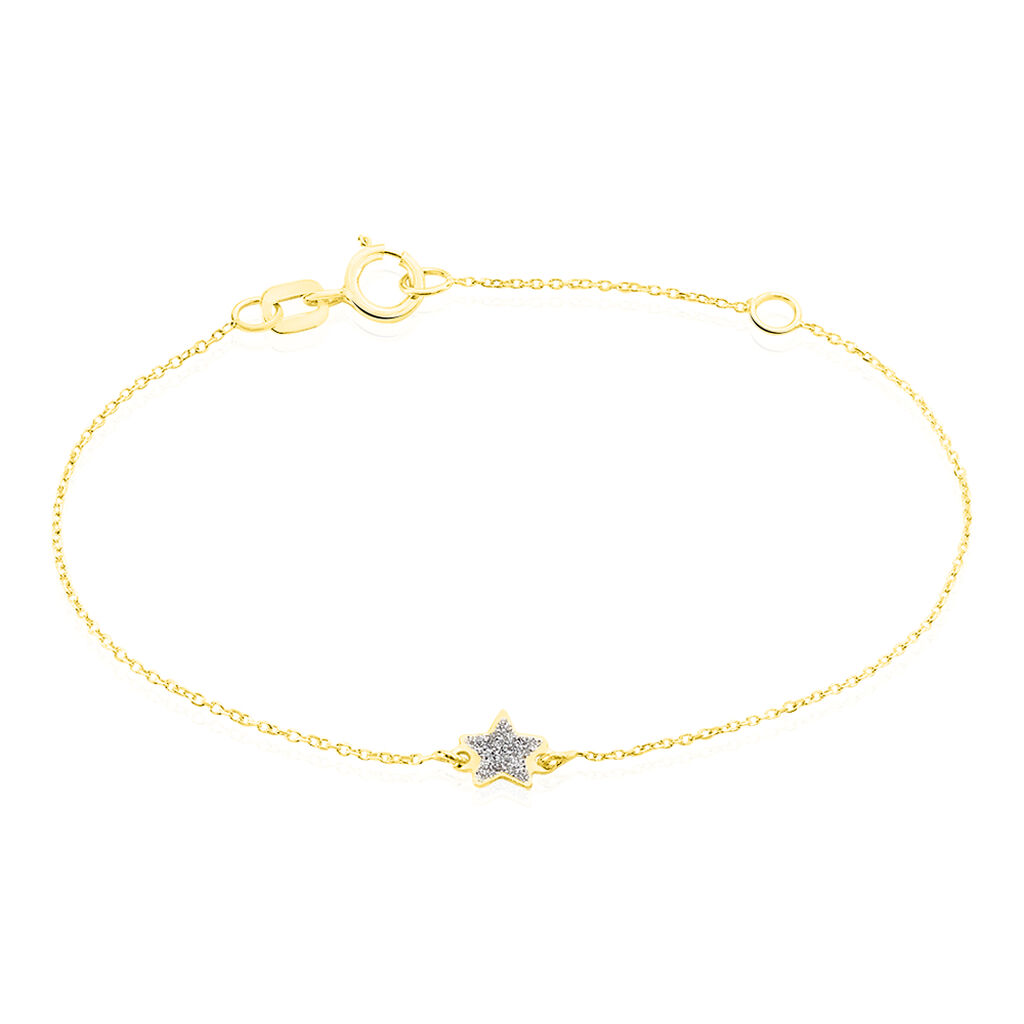 Bracelet Chirine Etoile Or Jaune