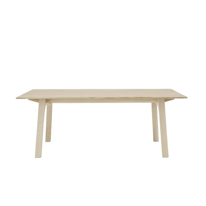 Muuto - Earnest Wood Esstisch, 205 x 100 cm, Eiche geölt