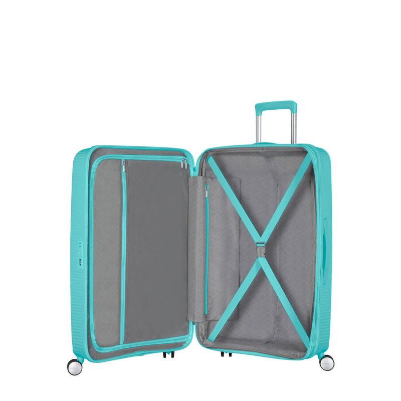 Valise rigide Soundbox Extensible 67 cm Pool blue