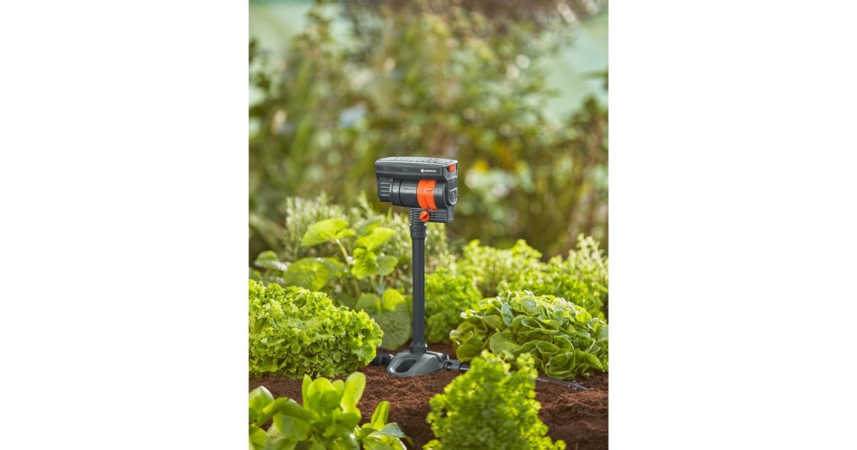 GARDENAMicro-Drip-System Zwenksproeier OS 90 sproeier  (Donkergrijs/oranje)