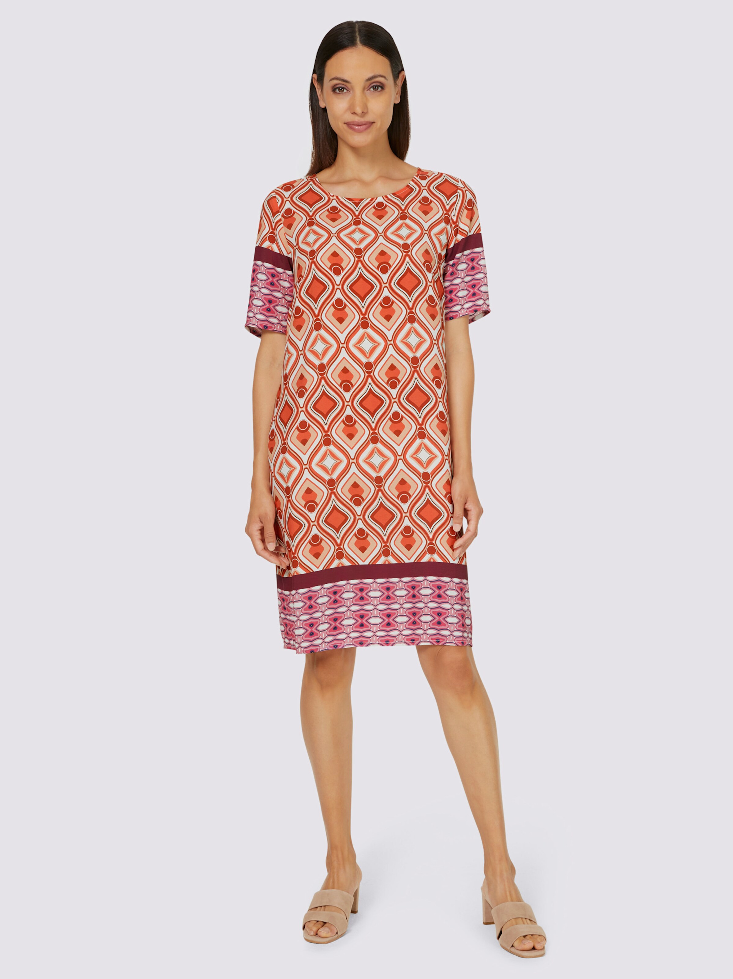 Druck-Kleid