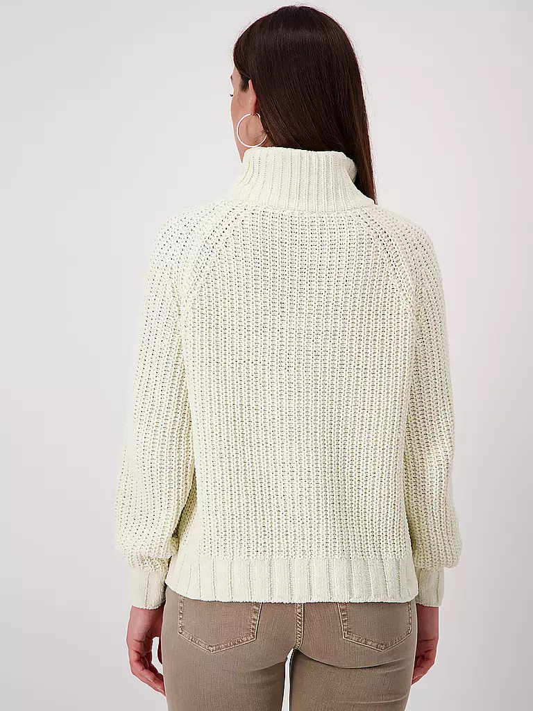 MONARI Rollkragenpullover creme